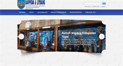 Desktop Screenshot of bappeda.tegalkab.go.id
